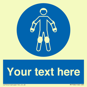 Custom protective roller sport equipment must be worn